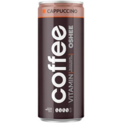 OSHEE Coffee Vitamin Cappucino 24x250ml 