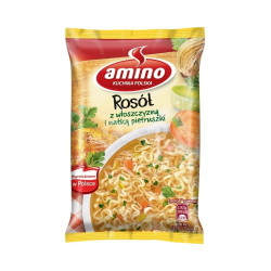 AMINO Zupa bl Rosol z kury  z  wloszczyzna i natka pietruszki 22x59g