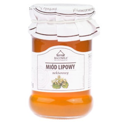 BACOWKA Miod lipowy 6x400g