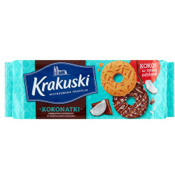 BAHLSEN Krakuski Kokonatki w czekmlecznej 26x174g