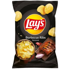 LAYS CHIPSY Grillowane zeberka 21x130g