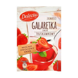 DELECTA Galaretka truskawkowa 20x70g