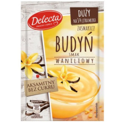 DELECTA Budyn waniliowy 20x64g 