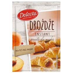 DELECTA drozdze instant 60szt x8g