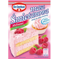 DR OETKER Masa smietankowa sm malinowy 25x86g