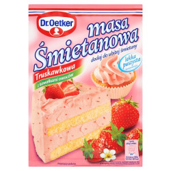 DR OETKER Masa smietankowa truskawk 25x89g