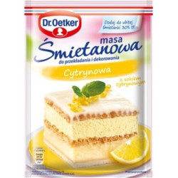 DR OETKER Masa smietankowa cytrynowa 25x70g