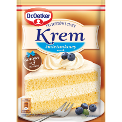 DR OETKER Krem do tortow smietankowy 20x105g