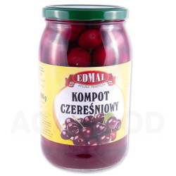 EDMAL Kompot czeresnia 8x900ml