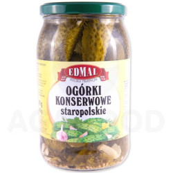 EDMAL Ogorki konserwowe staropolskie 8x820g