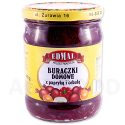 EDMAL Buraczki dom z papryka i cebulka 8x500ml