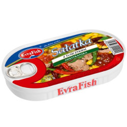 EVRA Salatka meksykanska z tunczykiem 16x170g