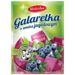 WODZISLAW Galaretka jagodowa 20x75g