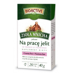 BIO-ACTIVE Herbata ziola mnicha jelita-trawienie 12x20t