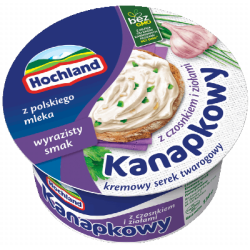 HOCHLAND Ser kanapkowy czosnek/ziolo 130g