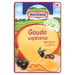 HOCHLAND Ser plastry gouda wedzona bez laktozy 12x135g