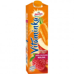 HORTEX Vitaminka marchew - jablko - malina 6x1L