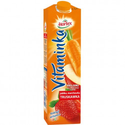 HORTEX Vitaminka marchew - jablko - truska 6x1L