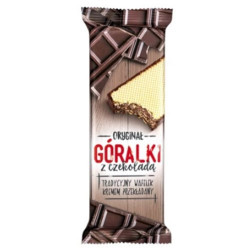 GORALKI Wafle kakao-czekolada 36x45g