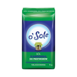 O'SOLE Sol kamienna niejodowana 12x1kg