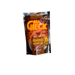 MR CHECK Migdaly o smaku BBQ w chrupiacej skorupce 7x150g