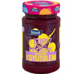 STOVIT Dzem z czarnych porzeczek slodzony ksylitolem 6x250g