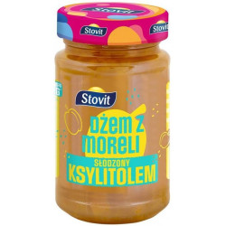 STOVIT Dzem z moreli slodzony ksylitolem 6x250g