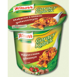 KNORR Danie makaron w sosie gulaszowym (Nr91) 8x60g 