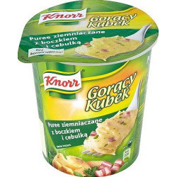 KNORR Danie puree ziem z cebula i boczk (Nr90) 8x51g