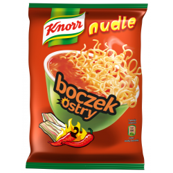 KNORR Nudle ostry boczek (Nr103A) 22x63g 