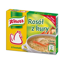 KNORR Bulion z kury 3l (Nr 9) 24x60g 