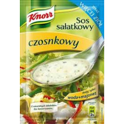 KNORR Sos salatkowy czosnkowy (Nr76) 40x8g 