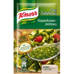 KNORR Sos salatkowy koperkowo-ziolowy (Nr74) 40x9g