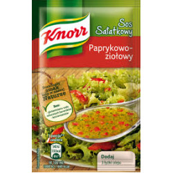 KNORR Sos salatkowy paprykowo-ziolowy (Nr75) 40x9g