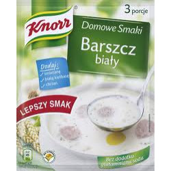 KNORR Zupa barszcz bialy z majerankiem  (Nr56) 24x47g 