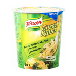 KNORR Danie puree ziem z ser i brokul (Nr95) 8x50g