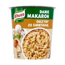 KNORR Danie makaron z sosem grzybowym (Nr96) 8x59g