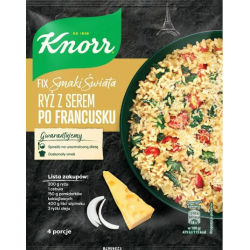 KNORR Smaki swiata ryz z serem po francusku 20x45g