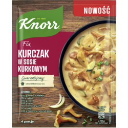 KNORR Fix Kurczak w sosie kurkowym 22x43g