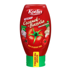 KOTLIN Ketchup czosnek bazylia 6x450g 