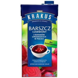 KRAKUS Zupa barszcz czerwony 8x1L