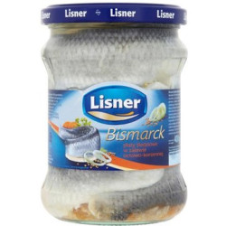 LISNER Platy sledziowe bismarck 6x400g 