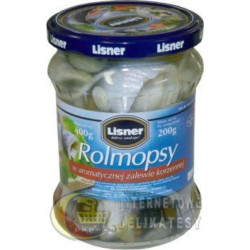 LISNER Platy sledziowe rolmops 6x400g 