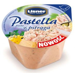 LISNER Pasta z pstraga 6x80g 