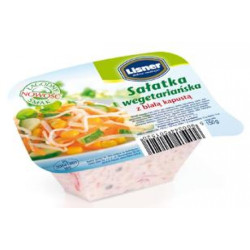 LISNER Salatka wegetarianska z biala kapusta 140g