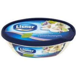 LISNER Filety sledz w sosie czosnkowym 280g