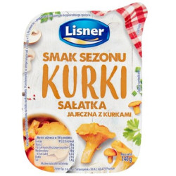 LISNER Salatka jajeczna z kurkami 140g