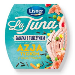 LISNER Salatka z tunczykiem azjatycka z warzywami 160g