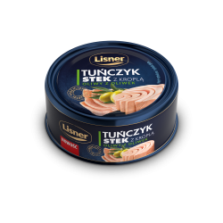 LISNER Tunczyk Stek z kropla oliwy 120g 