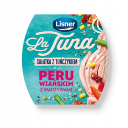 LISNER Salatka tunczyk srodziemnomorska 160g